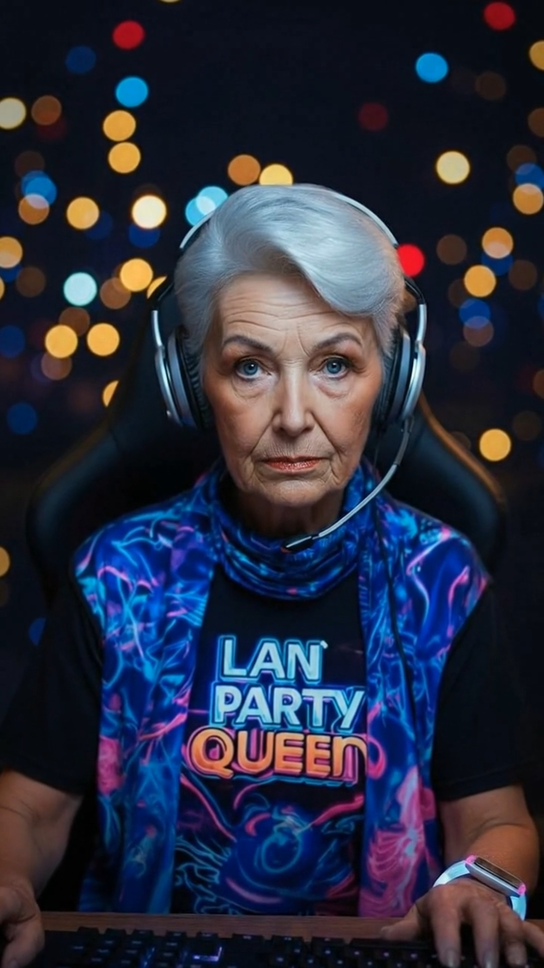 Вертикальный AI сериал Баба Маня