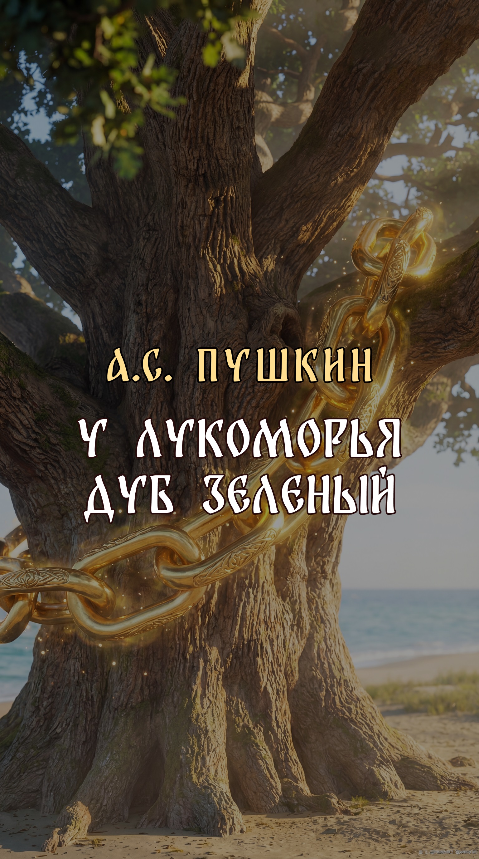 AI сказка А.С. Пушкин - У Лукоморья дуб зеленый