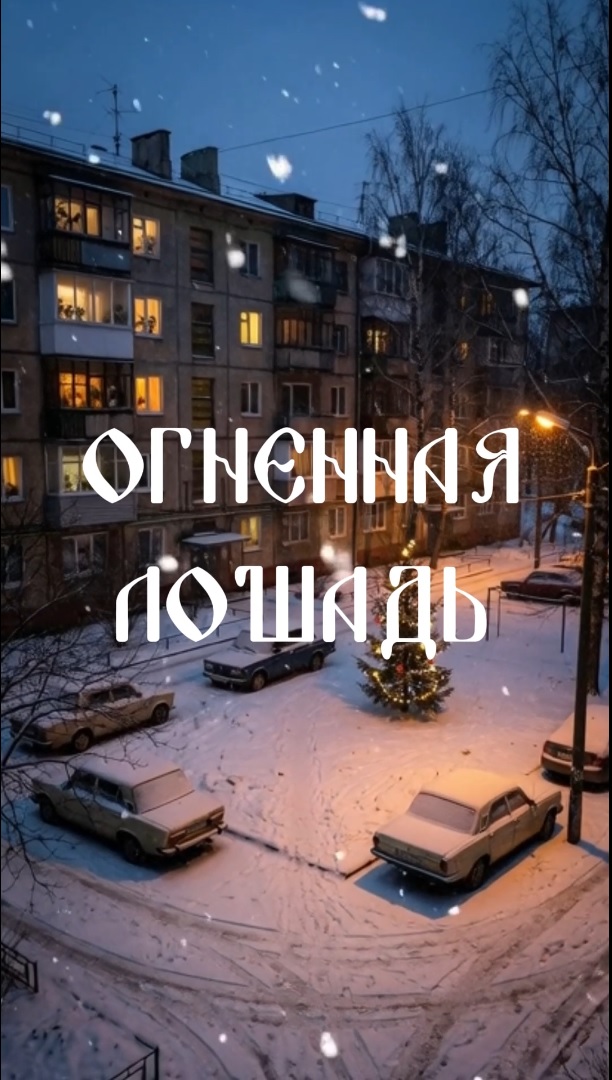 AI Видеоклип Огненная лошадь