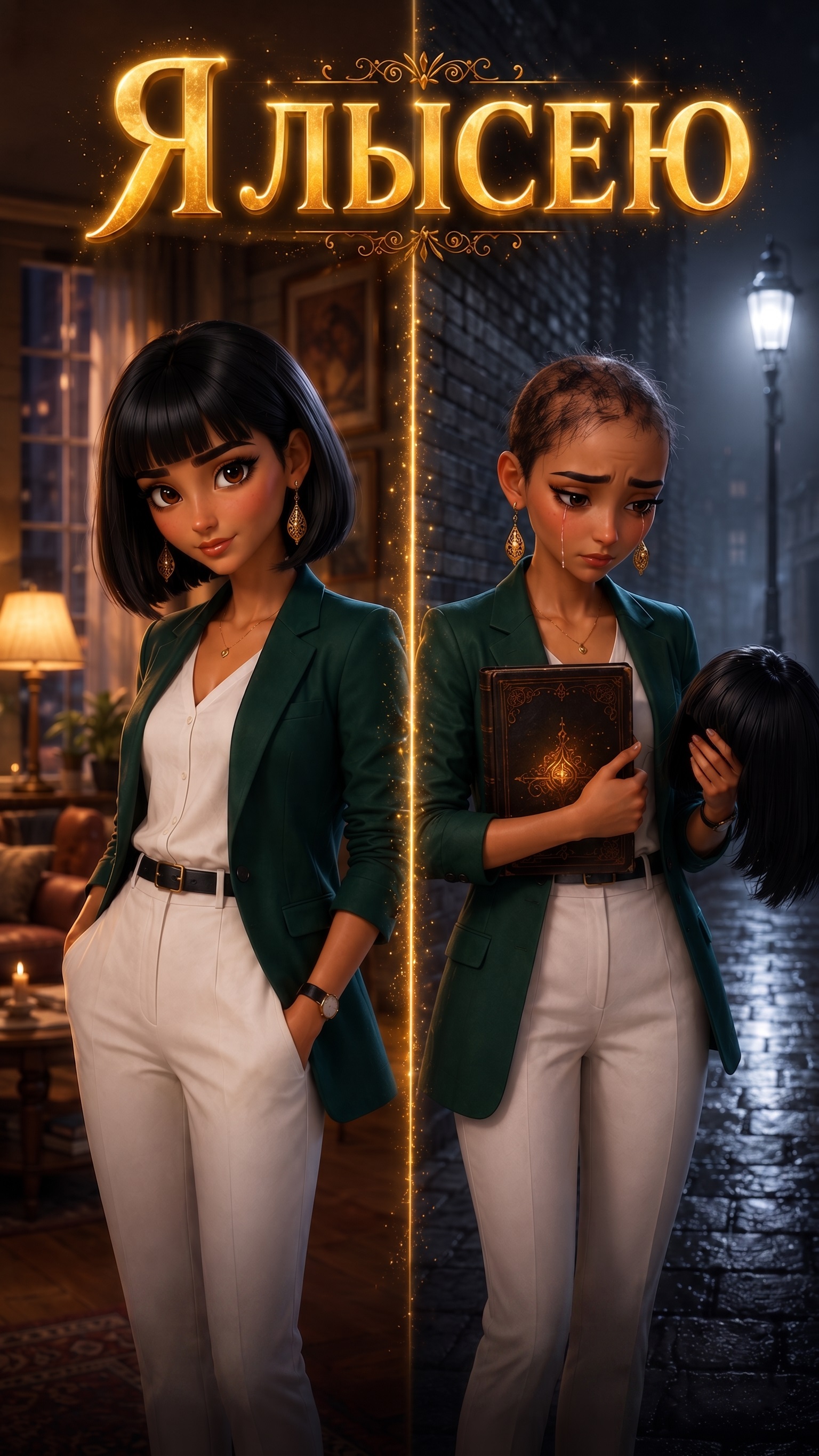 ИИ сериал Я лысею
