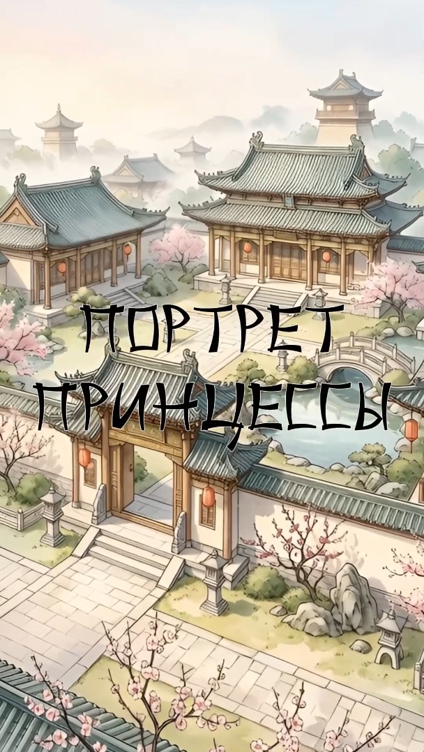 AI мультфильм - Портрет принцессы