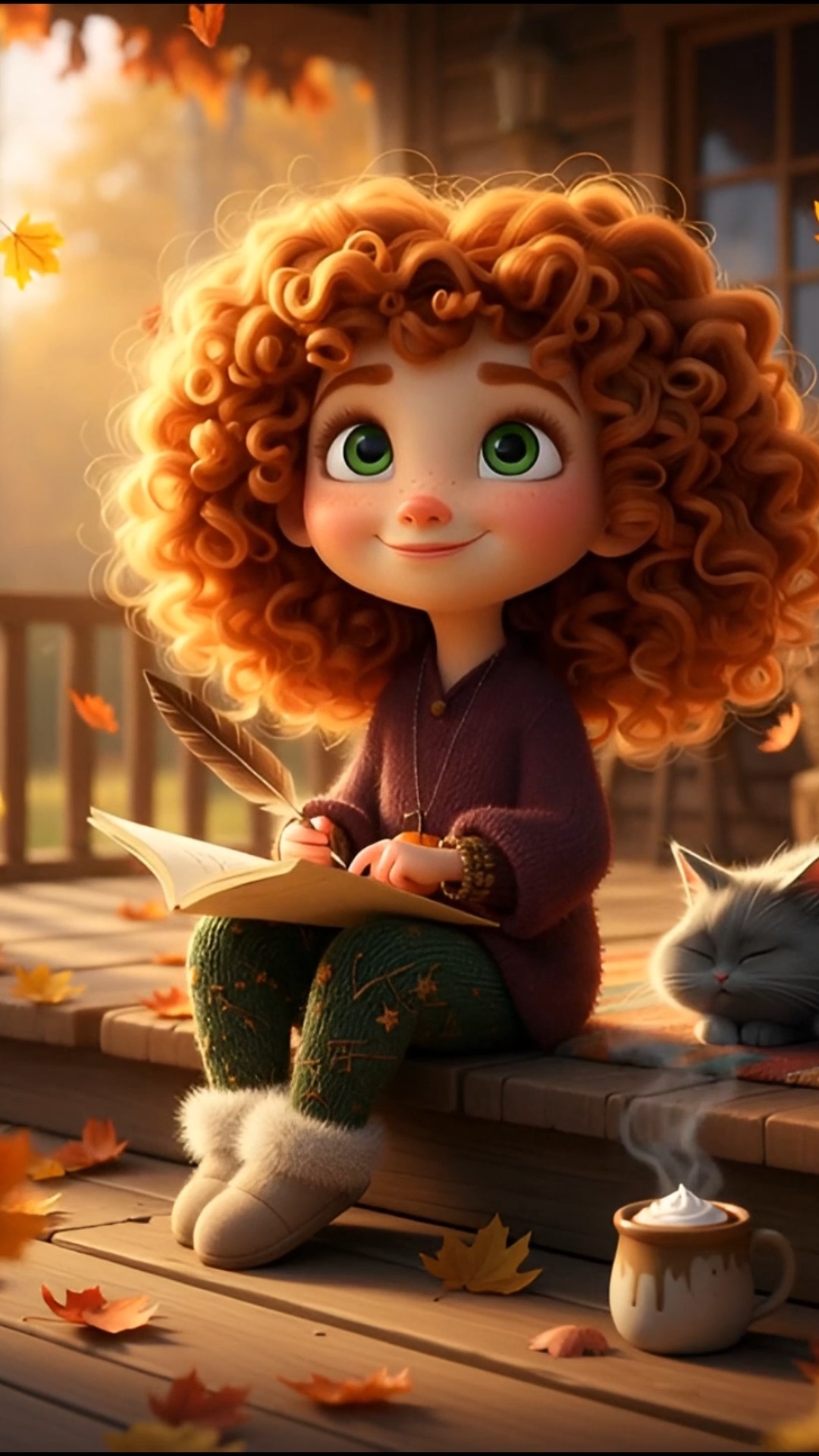 AI мультфильм - Лина и тайны волшебного леса